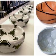 Посуда для любителей погонять мячик. Коллекция керамических пиалок от Алекса Гарнетта (Alex Garnett)