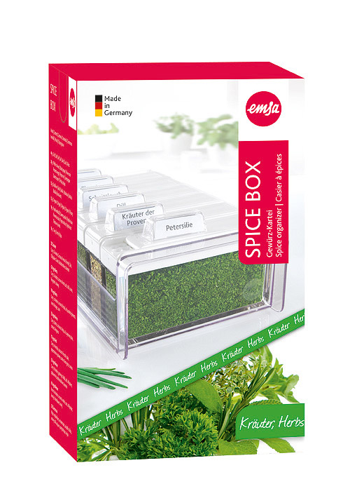 Емкость EMSA для хранения специи, Herbs 6шт. SPICE BOX 507262