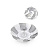 Пароварка складная Joseph Joseph Lotus™ серая/белая 40022-24