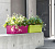 Ящик балконный, цветочный 48x20x16см, с автополивом, зеленый CITY CLASSIC EMSA 514319