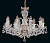 Люстра хрустальная Elite Bohemia, Чехия L120/8/02S