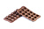 Форма Silikomart Ø28↕18мм. 15шт. для шоколада, SCG 03 IMPERIAL, 22.103.77.0065