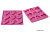 Форма  для выпечки,розовая, силиконовая, Silikomart Италия HSH03/A MY EASTER COOKIES, 22.605.19.0068