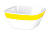 Миска EMSA 12,5см. 0,4л. белая/желтая myCOLOURS TRAVEL 508494