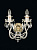 Бра настенное хрустальное Elite Bohemia, Чехия N170/2/02