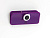 Клипса Mastrad маленькая с датером и на магните, фиолетовая F90405
