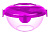 Чашка для теста 5л. с крышкой, белая/розовая, EMSA SUPERLINE 515546