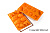 Форма Silikomart 83х43 ↕32мм. 8шт. для выпечки, оранжевая, SF116 HALLOWEEN, 26.116.88.0068