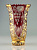 Ваза asti rubin/gold vase 8 52535