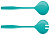 Ложка EMSA 30см. для салата, 2шт. аквамарин myCOLOURS PARI 509470