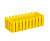 Ящик балконный 75×20×16см желтый, LANDHAUS Emsa 508694