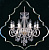 Люстра хрустальная Elite Bohemia, Чехия L222/8/02N