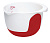 Чашка EMSA 2л. для миксера, белая/красная MIX & BAKE 508015