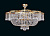 Люстра потолочная Elite Bohemia, Чехия L728/12/05