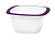 Миска EMSA 23см. 2,5л. белая/светло-фиолетовая, myCOLOURS TRAVEL 508489